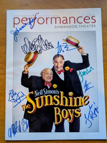 Signed sunshine boys - signed,