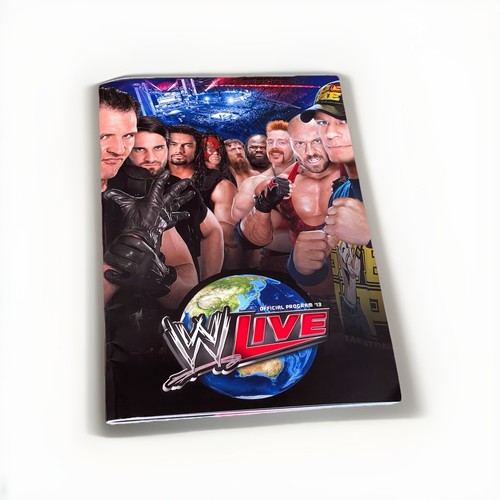 Wwe live official program - wwe,