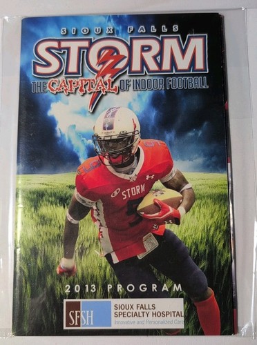 Sioux falls storm 2013 - sioux, program