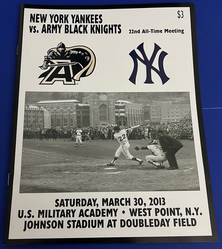 2013 new york yankees army - new, vs