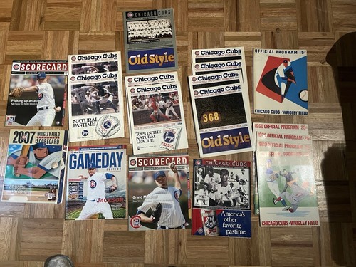 Chicago cubs program - cubs,