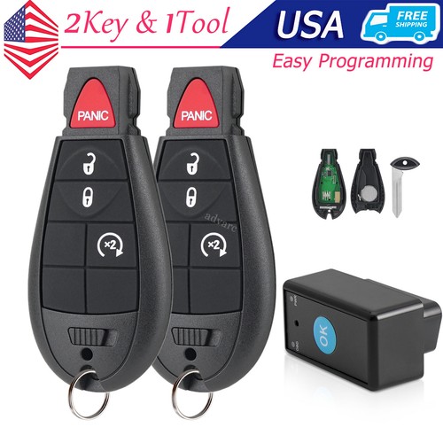 Remote key fob - +, program