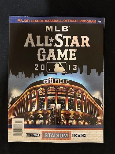 2013 all star game - game, program