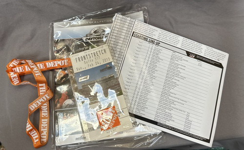 2013 daytona 500 - daytona, memorabilia