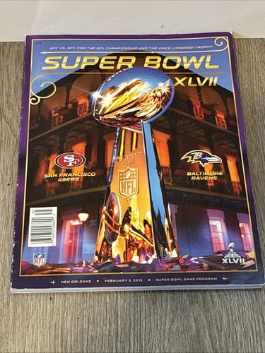 Super bowl xlvii program - super,