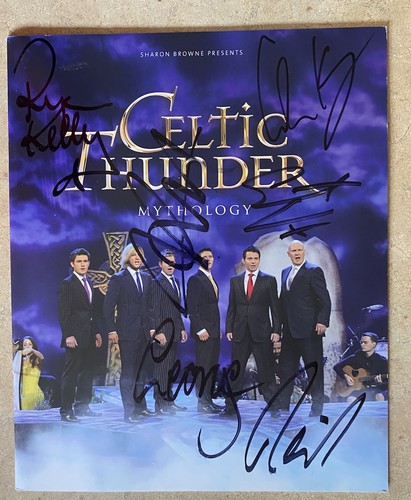 2013 signed celtic thunder - signed,