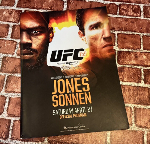 Ufc 159 program - ufc, jon